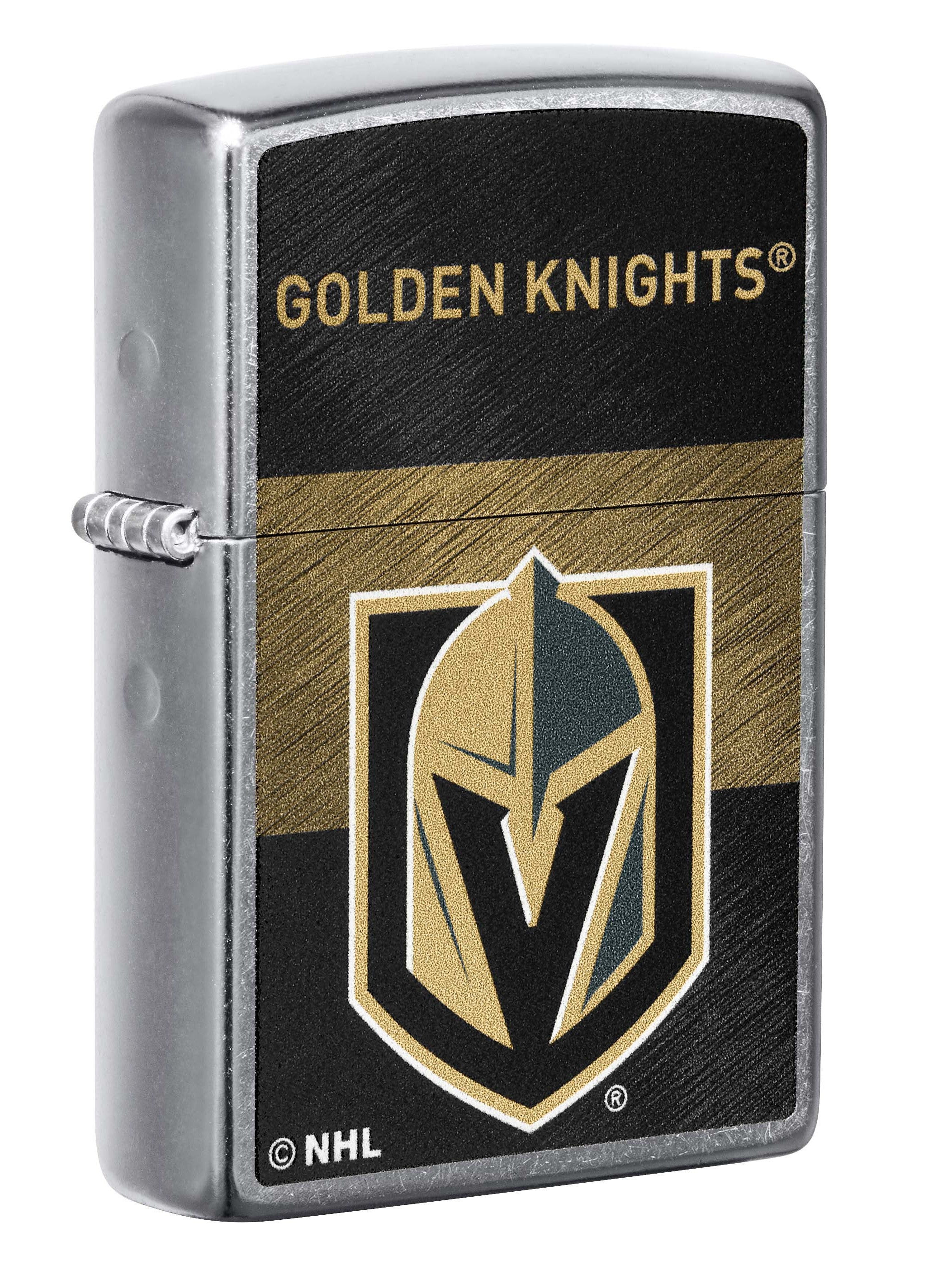 Zippo Lighter: NHL Hockey Vegas Golden Knights - Street Chrome 48057