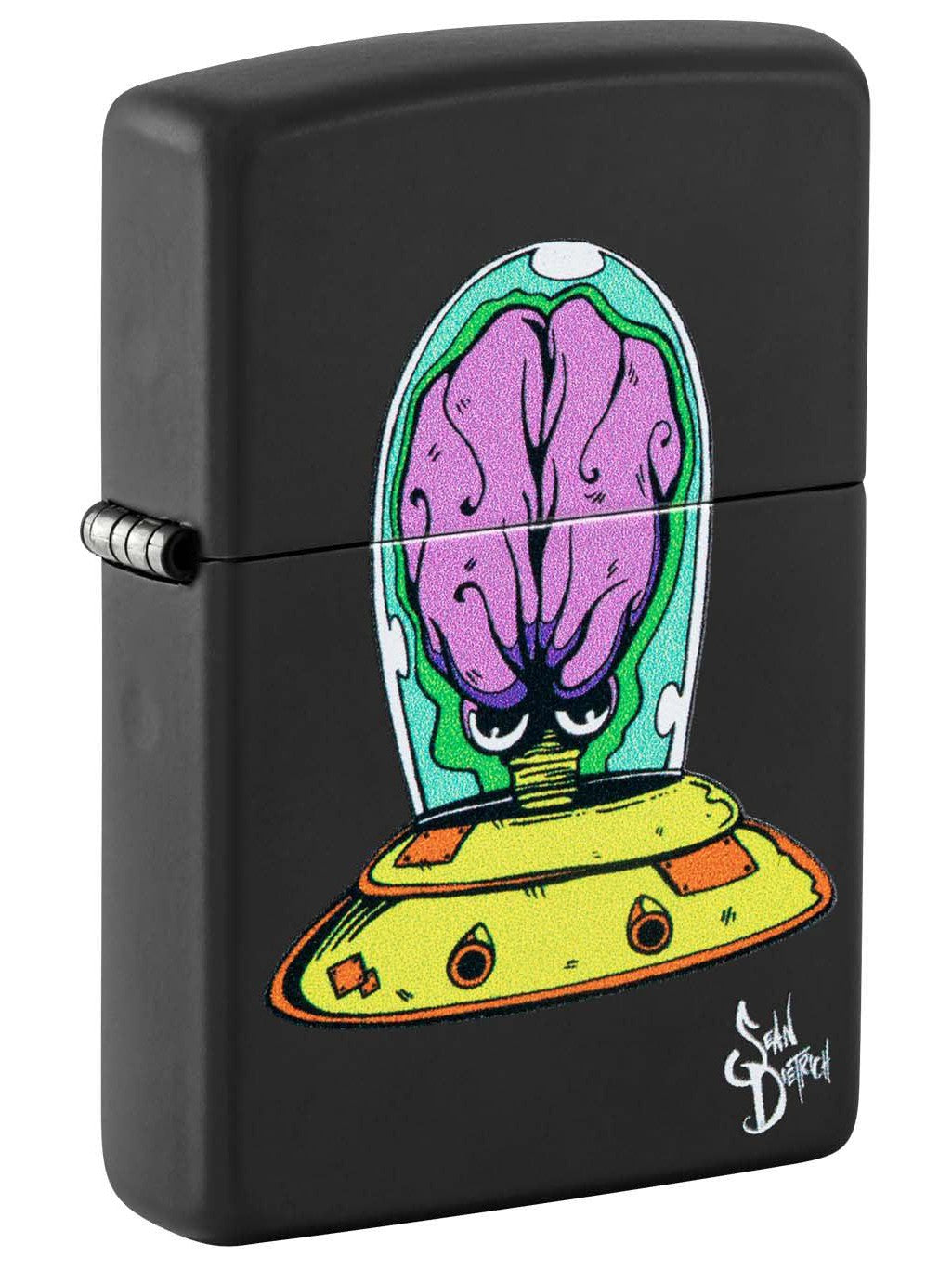 Zippo Lighter: Sean Dietrich Design - Black Matte 48683