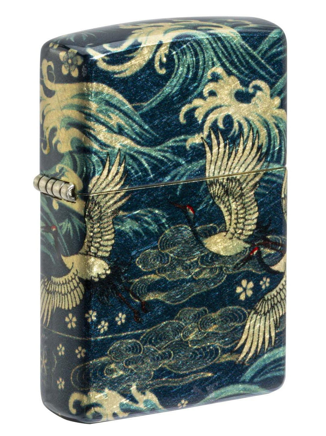 Zippo Lighter: Asian Bird Design - 540 Fusion 48684