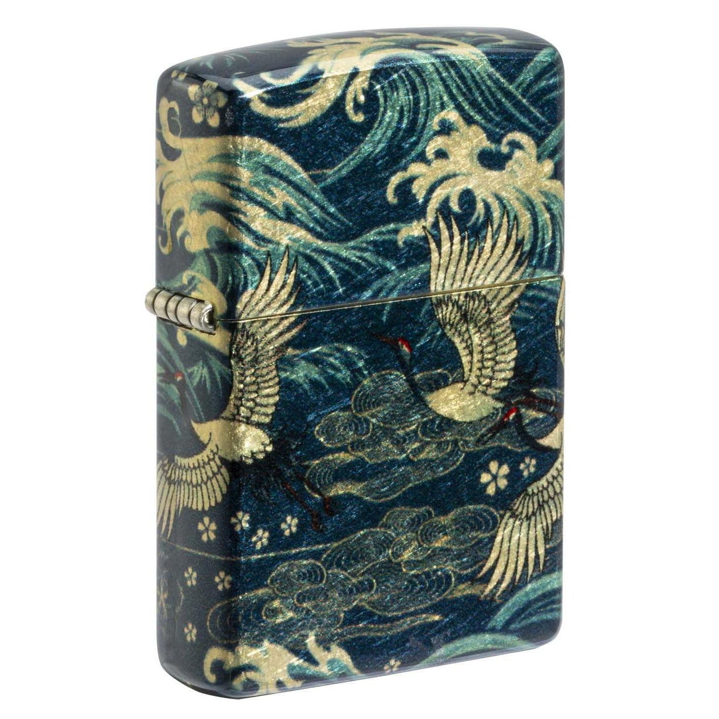 Zippo Lighter: Asian Bird Design - 540 Fusion 48684