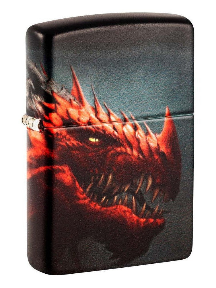 Zippo Lighter: Red Dragon, 540 Color - 540 Matte 48777