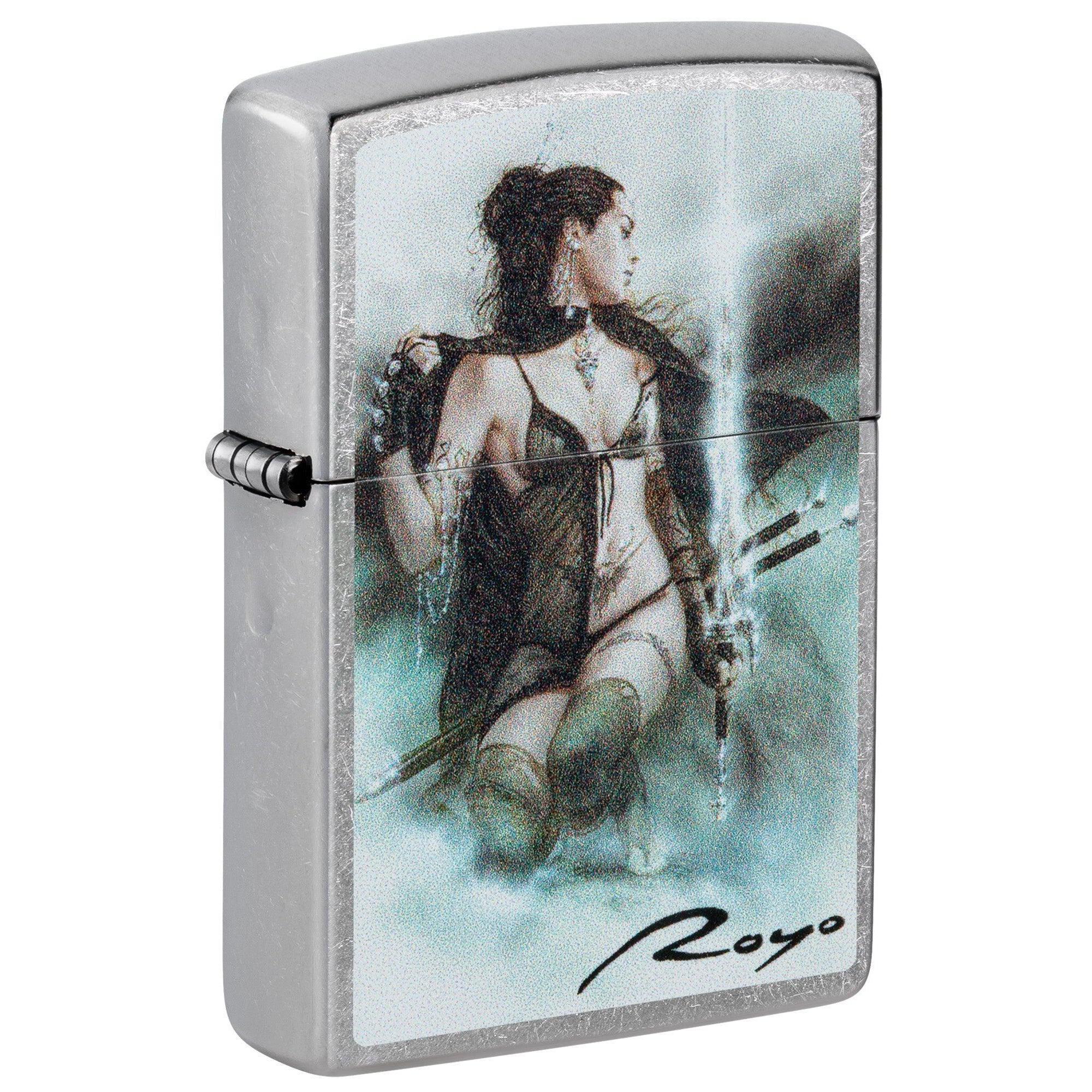 Zippo Lighter: Fierce Warrior by Luis Royo - Street Chrome 48962
