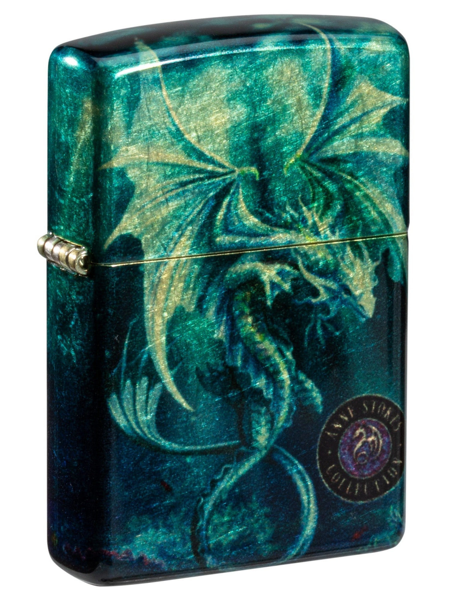 Zippo Lighter: Sea Dragon by Anne Stokes - 540 Fusion 48986