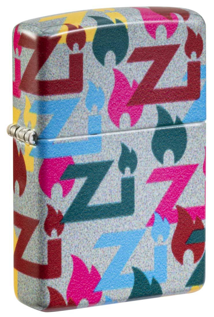 Zippo Lighter: Zippo Logos, 540 Color - Glow In The Dark 81289