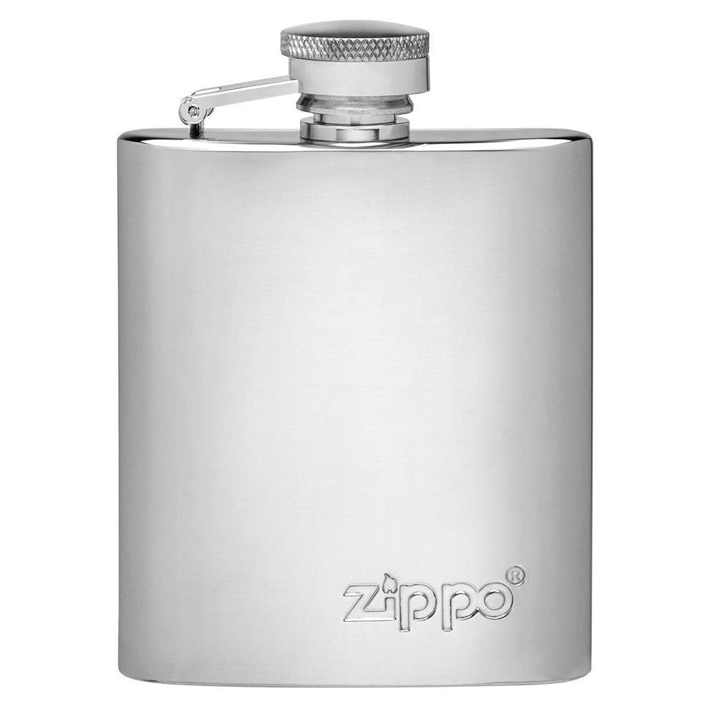 Zippo Embossed Flask - Stainless Steel 122228