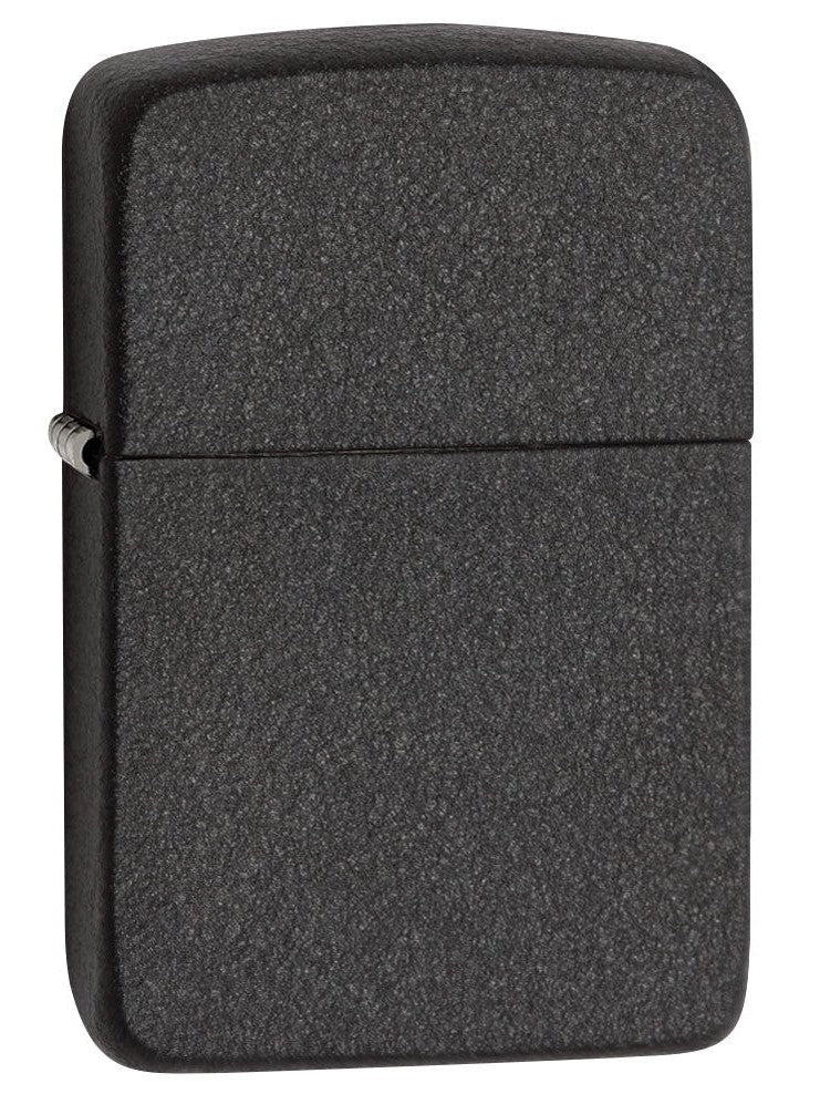 Zippo Lighter: 1941 Replica - Black Crackle 28582