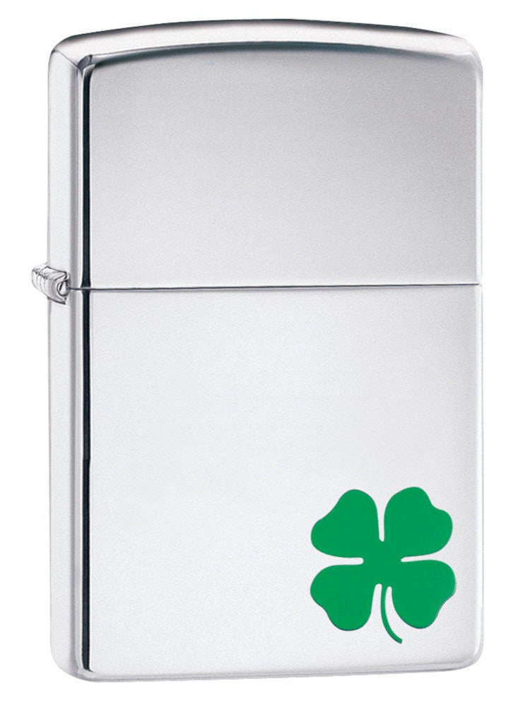 Zippo Lighter: A Bit O Luck - HP Chrome 24007