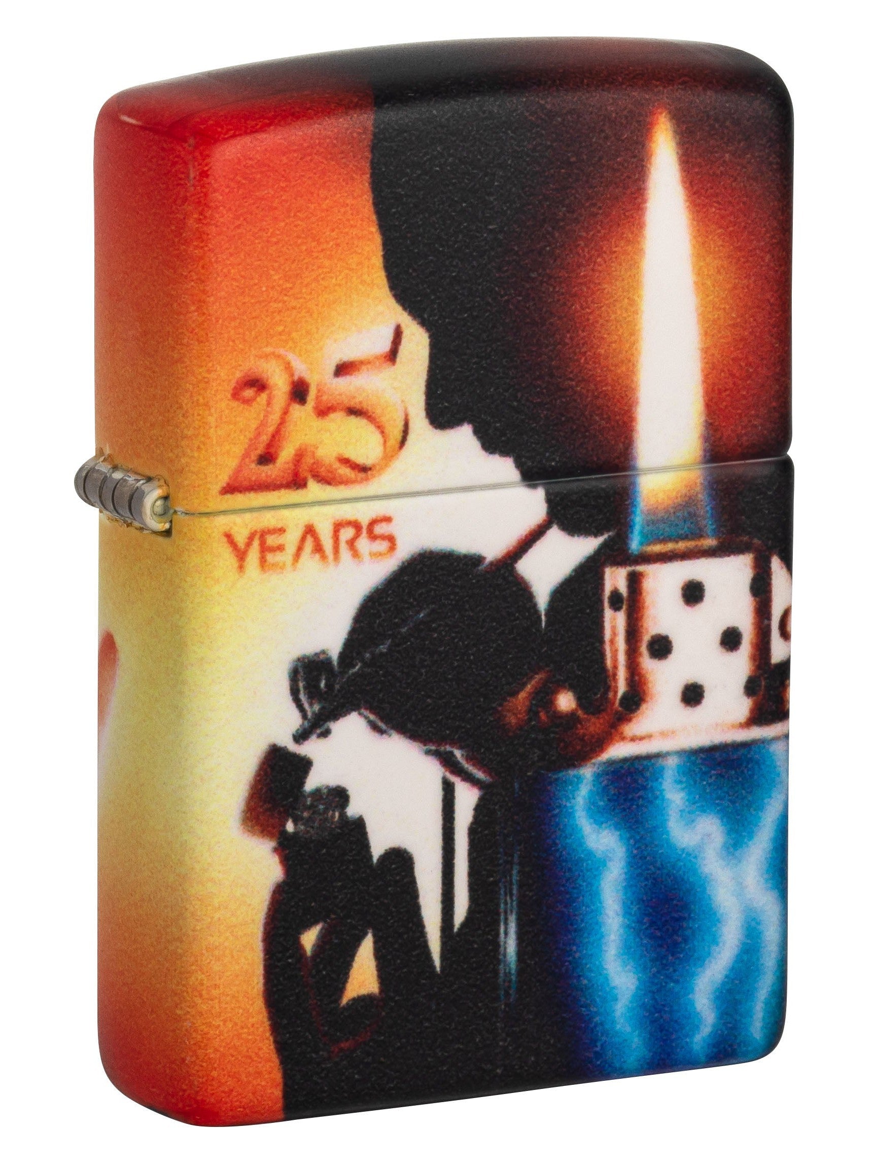 Zippo Lighter: Claudio Mazzi 25th Anniversary - 540 Matte 49700