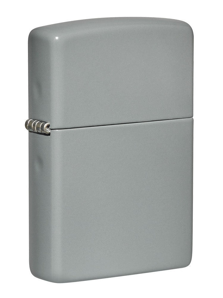 Zippo Lighter: Flat Grey 49452