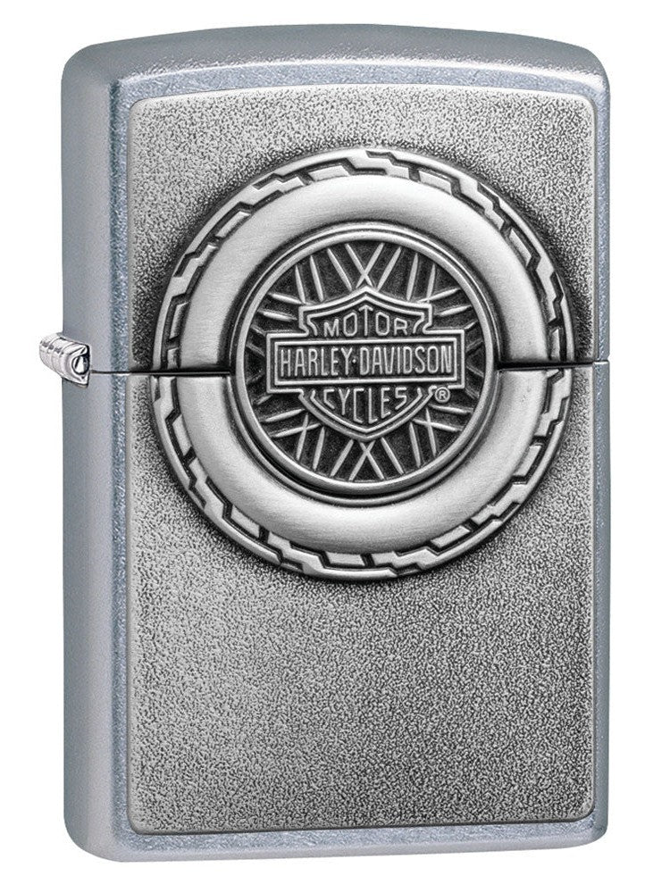 Zippo Lighter: Harley-Davidson Engine Surprise - Street Chrome 49175