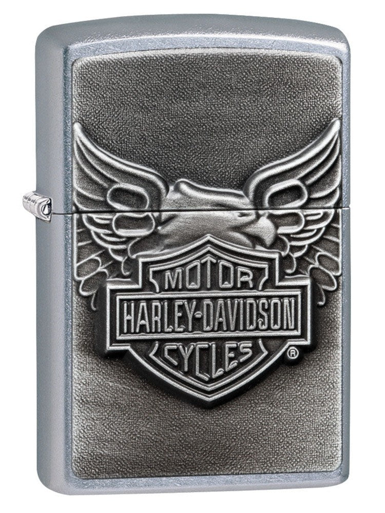 Zippo Lighter: Harley-Davidson Iron Eagle - Street Chrome 20230