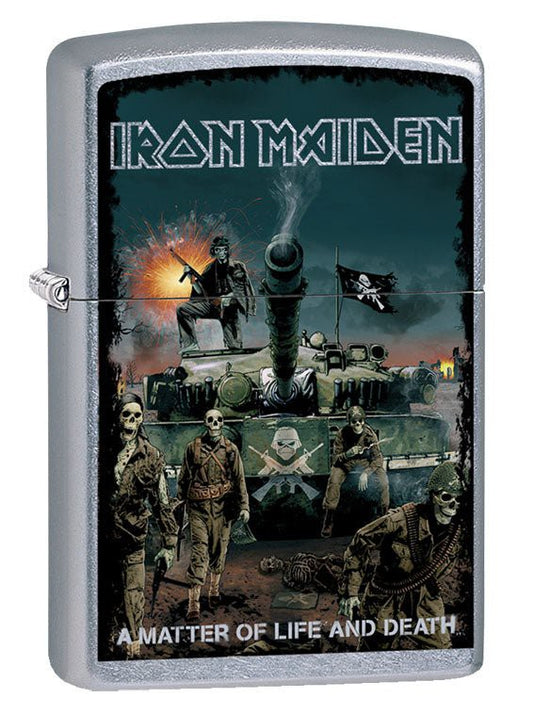 Zippo Lighter: Iron Maiden, A Matter of Life and Death - Street Chrome 80911