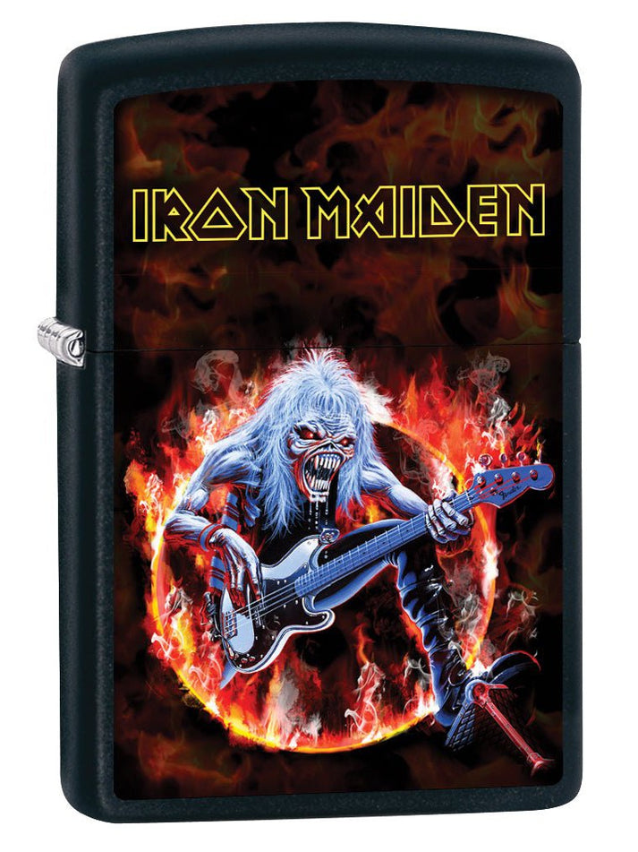 Zippo Lighter: Iron Maiden, Fear of the Dark - Black Matte 80061