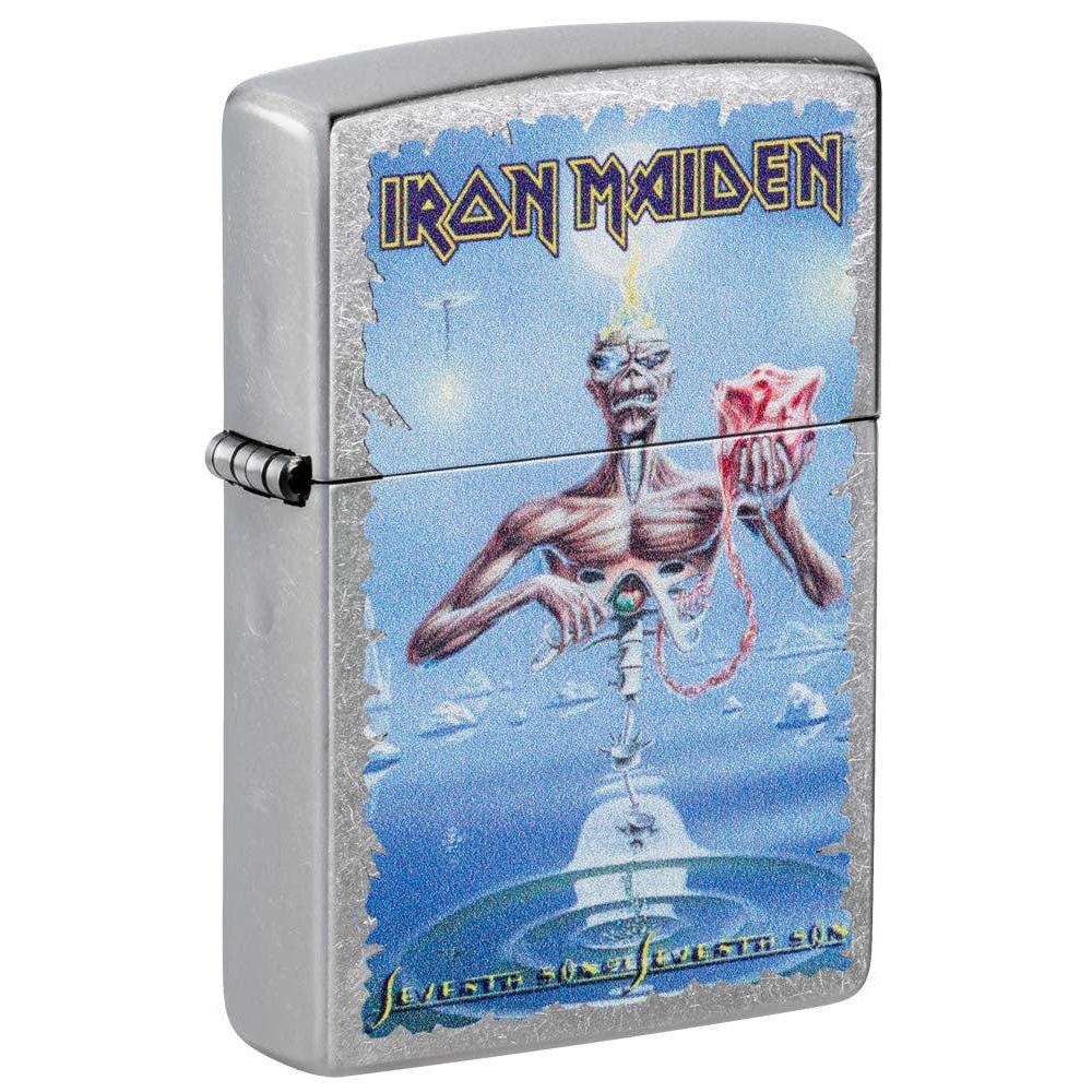 Zippo Lighter: Iron Maiden, Seventh Son of a Seventh Son - Street Chrome 81218