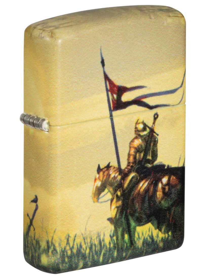 Zippo Lighter: Medieval Soldier and Swords - 540 Color 49909