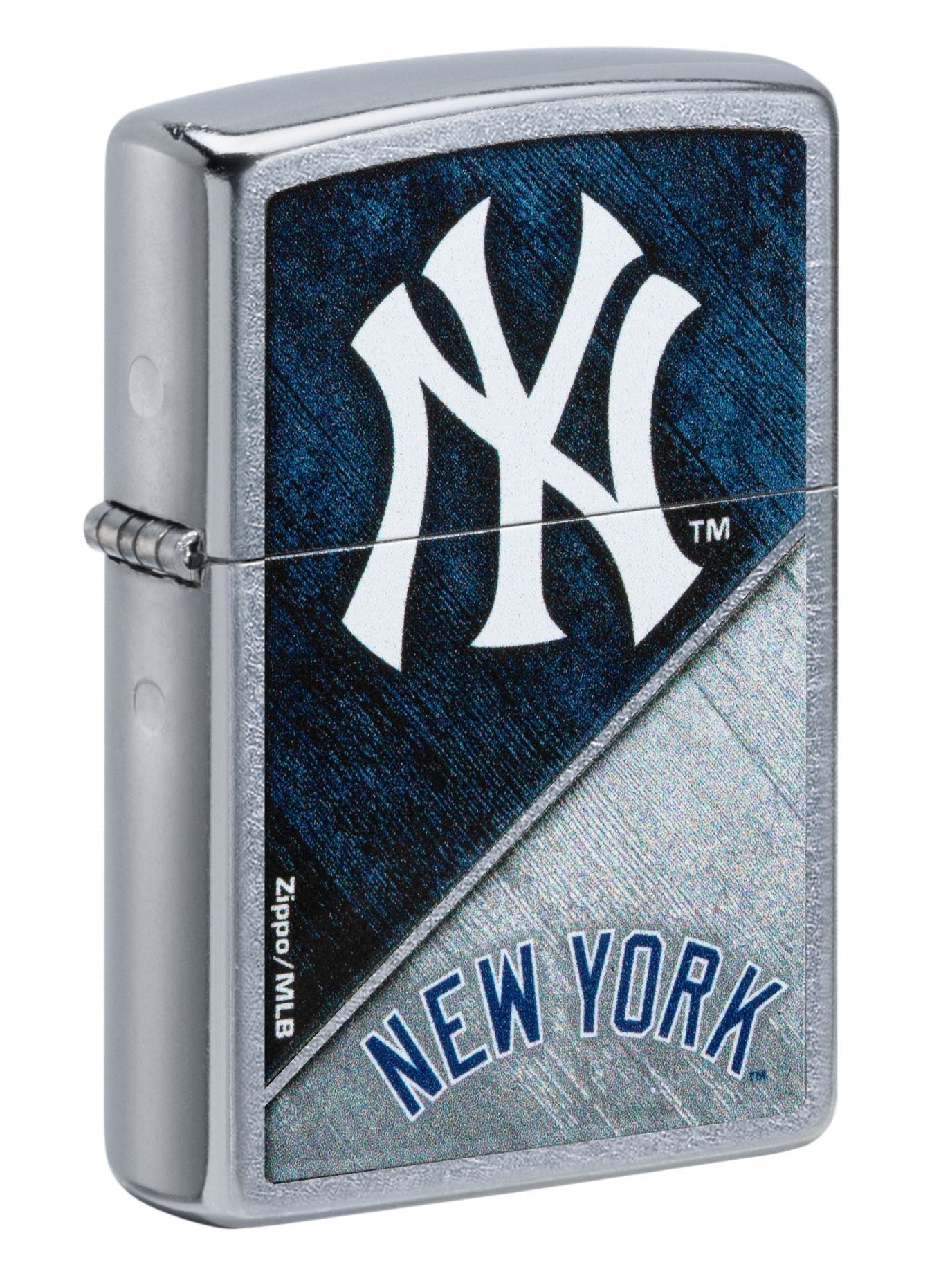 Zippo Lighter: MLB Baseball, New York Yankees - Street Chrome 49742