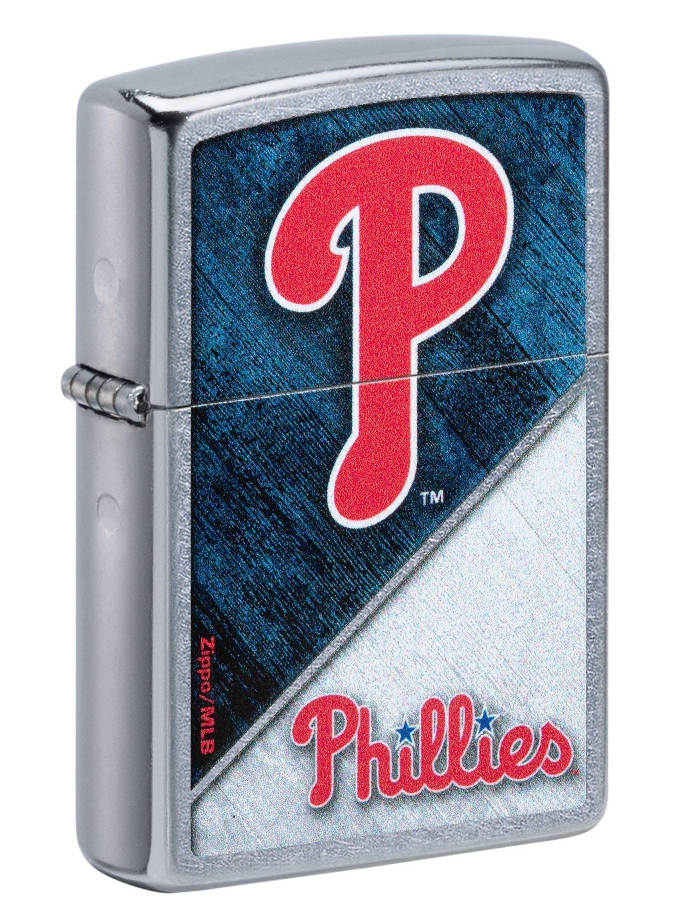 Zippo Lighter: MLB Baseball, Philadelphia Phillies - Street Chrome 49744