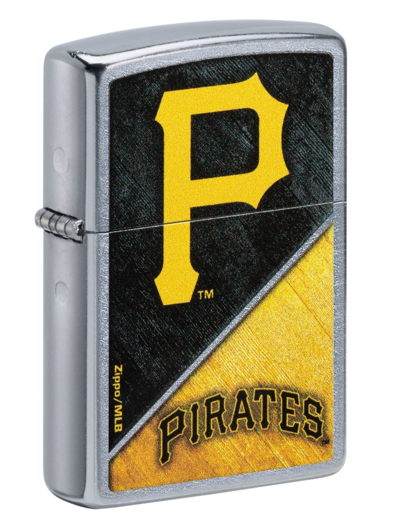 Zippo Lighter: MLB Baseball, Pittsburgh Pirates - Street Chrome 49745