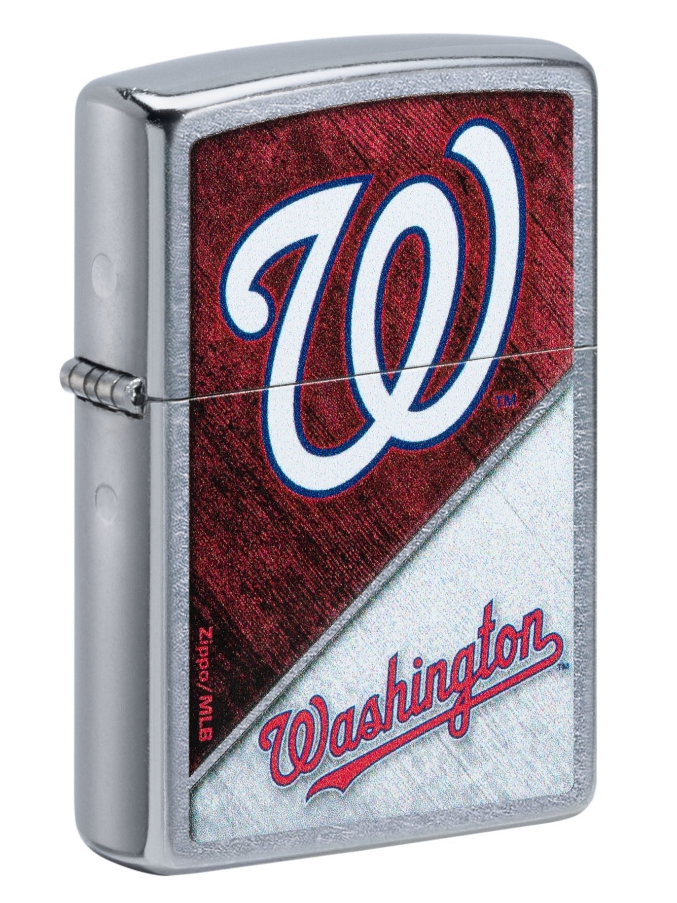 Zippo Lighter: MLB Baseball, Washington Nationals - Street Chrome 49753