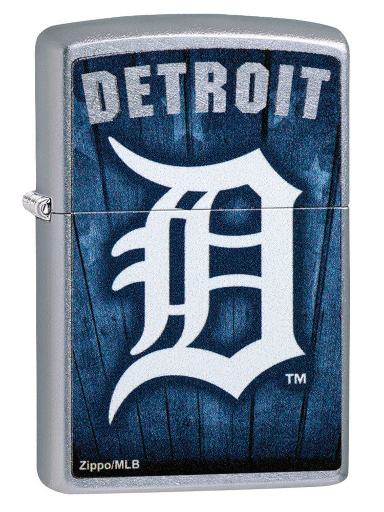 Zippo Lighter: MLB Detroit Tigers - Street Chrome 29982