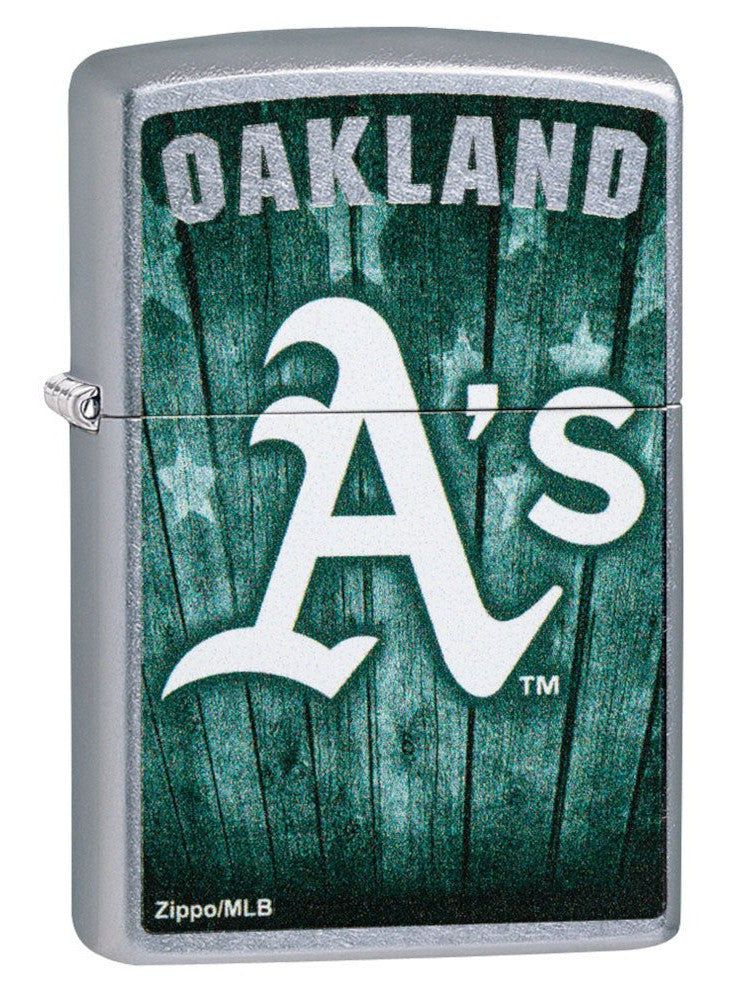 Zippo Lighter: MLB Oakland Athletics - Street Chrome 29969
