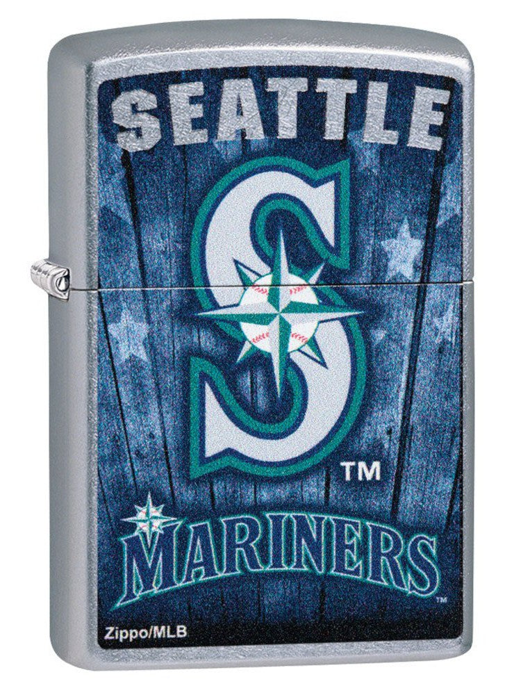 Zippo Lighter: MLB Seattle Mariners - Street Chrome 29975