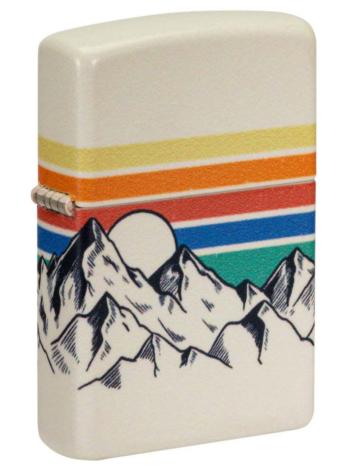 Zippo Lighter: Mountain Range with Colors - 540 Color 48573