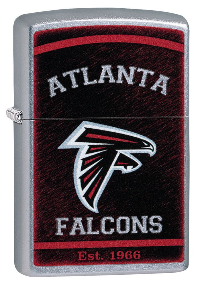 Zippo Lighter: NFL Football Atlanta Falcons - Street Chrome 29933