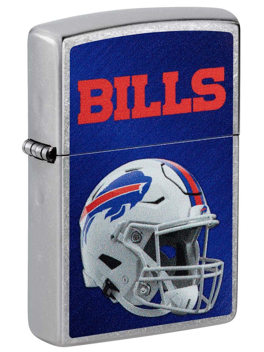 Zippo Lighter: NFL Football, Buffalo Bills - Street Chrome 48421