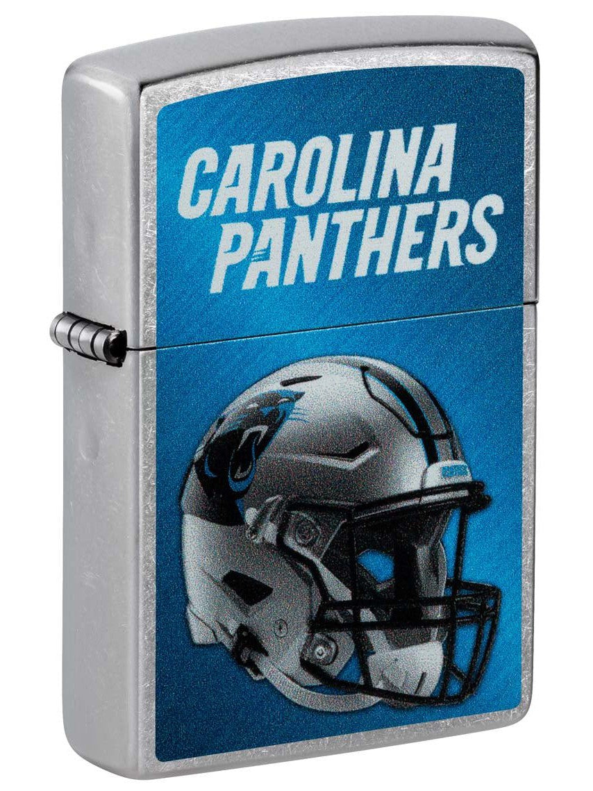 Zippo Lighter: NFL Football, Carolina Panthers - Street Chrome 48422