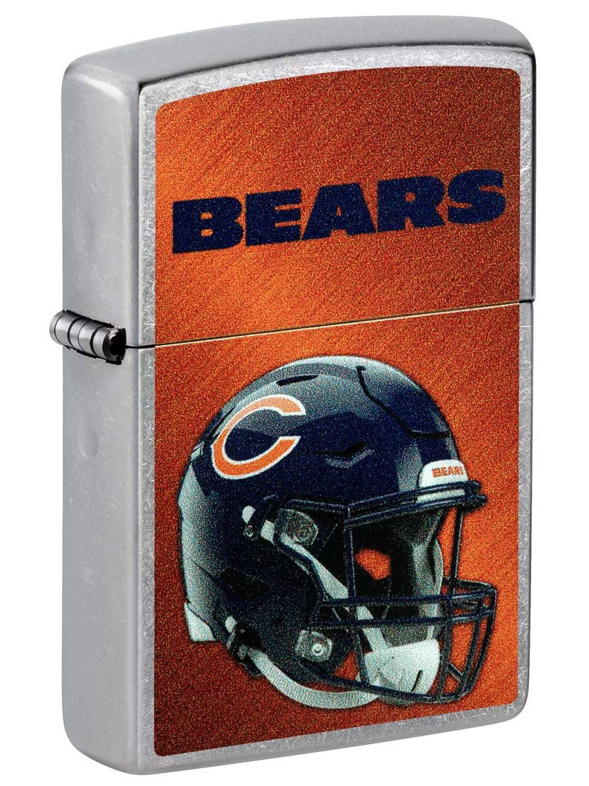 Zippo Lighter: NFL Football, Chicago Bears - Street Chrome 48423