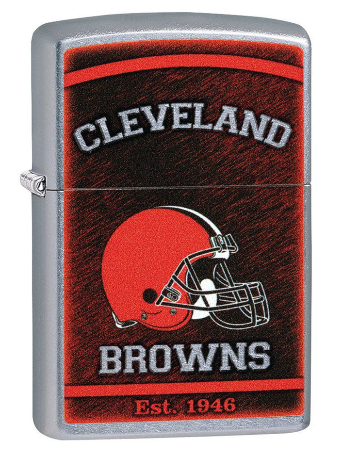 Zippo Lighter: NFL Football Cleveland Browns - Street Chrome 29939