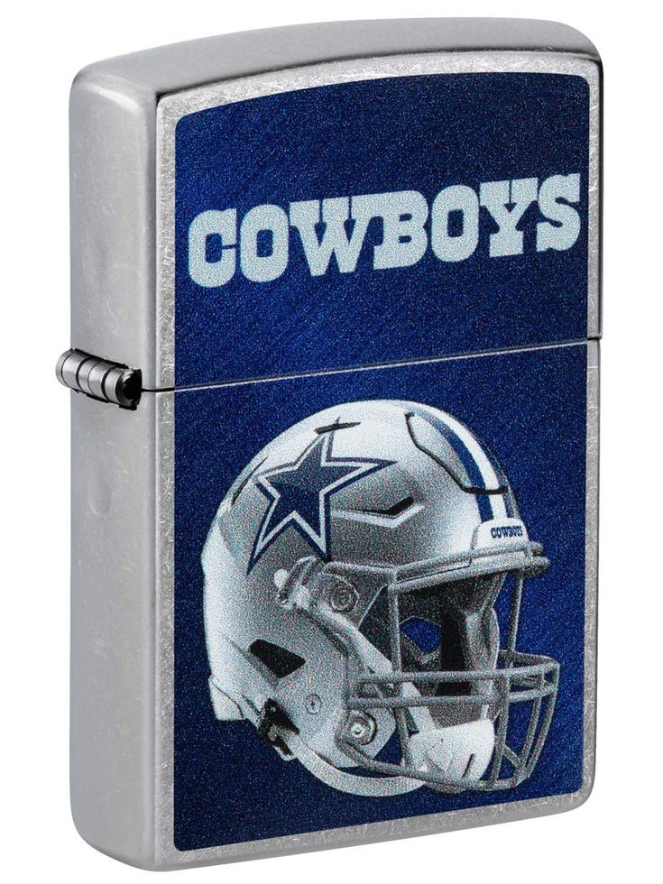 Zippo Lighter: NFL Football, Dallas Cowboys - Street Chrome 48426