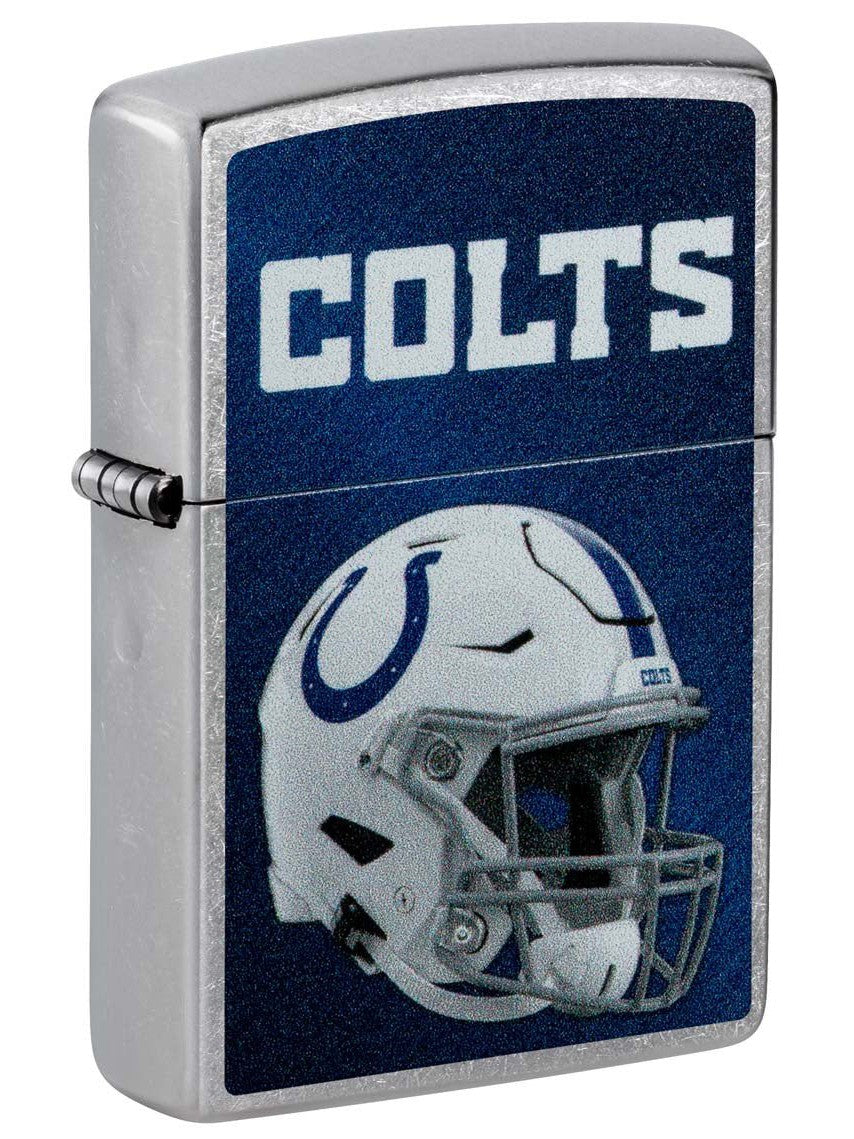 Zippo Lighter: NFL Football, Indianapolis Colts - Street Chrome 48431