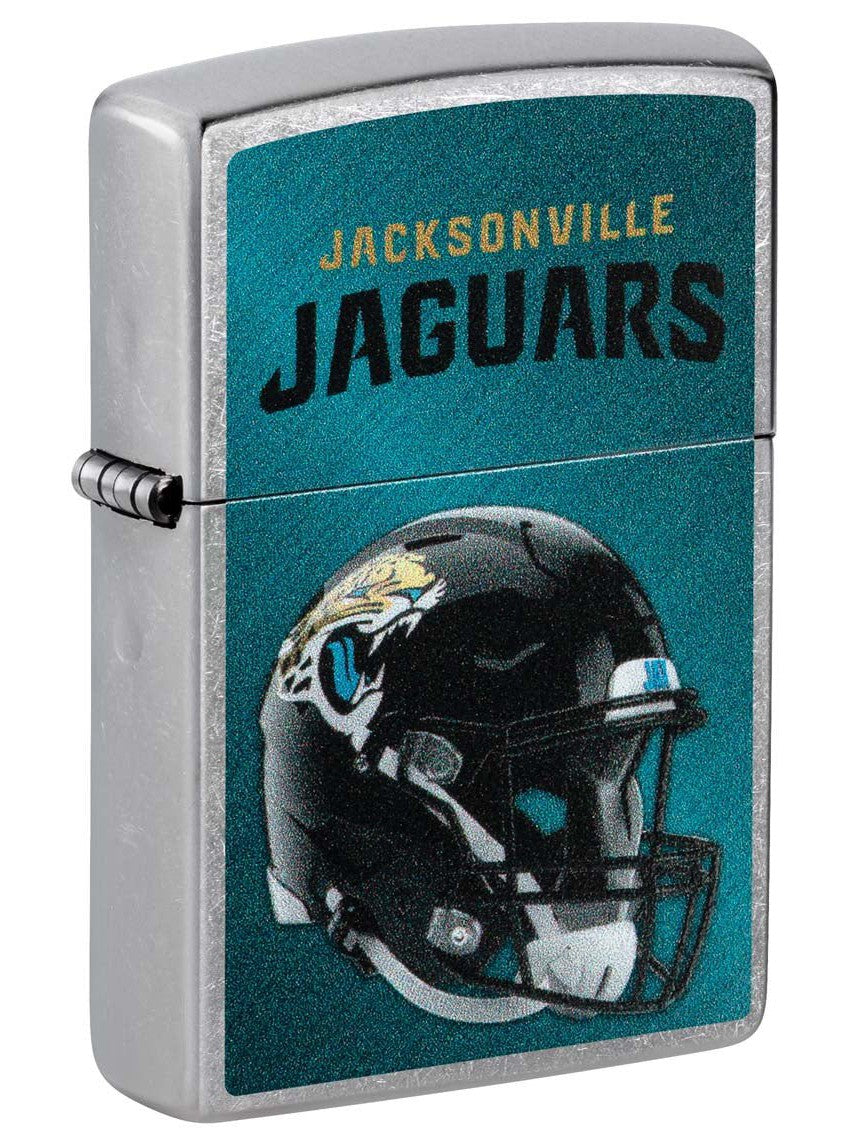 Zippo Lighter: NFL Football, Jacksonville Jaguars - Street Chrome 48432