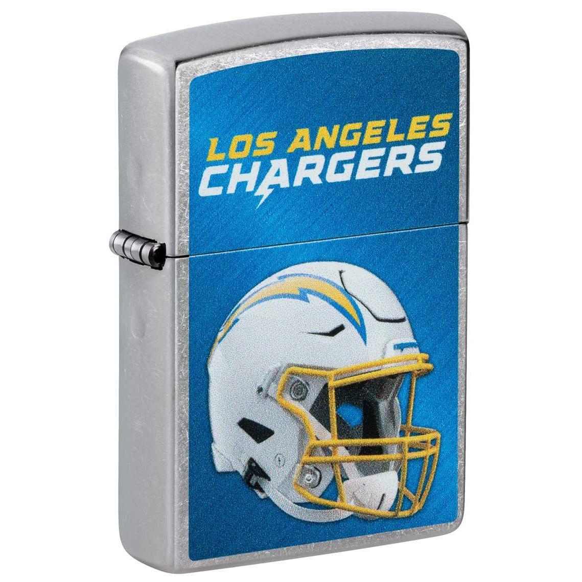 Zippo Lighter: NFL Football, Los Angeles Chargers - Street Chrome 48436