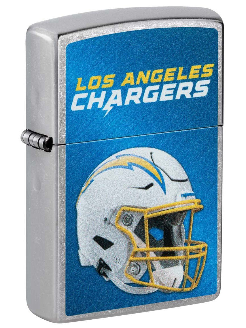 Zippo Lighter: NFL Football, Los Angeles Chargers - Street Chrome 48436