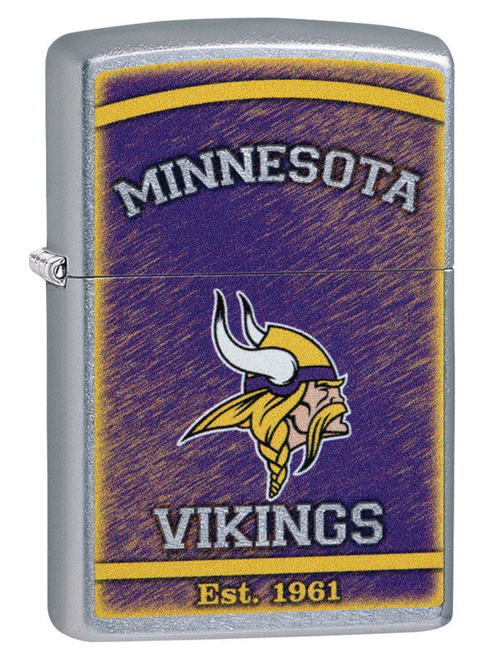 Zippo Lighter: NFL Football Minnesota Vikings - Street Chrome 29951
