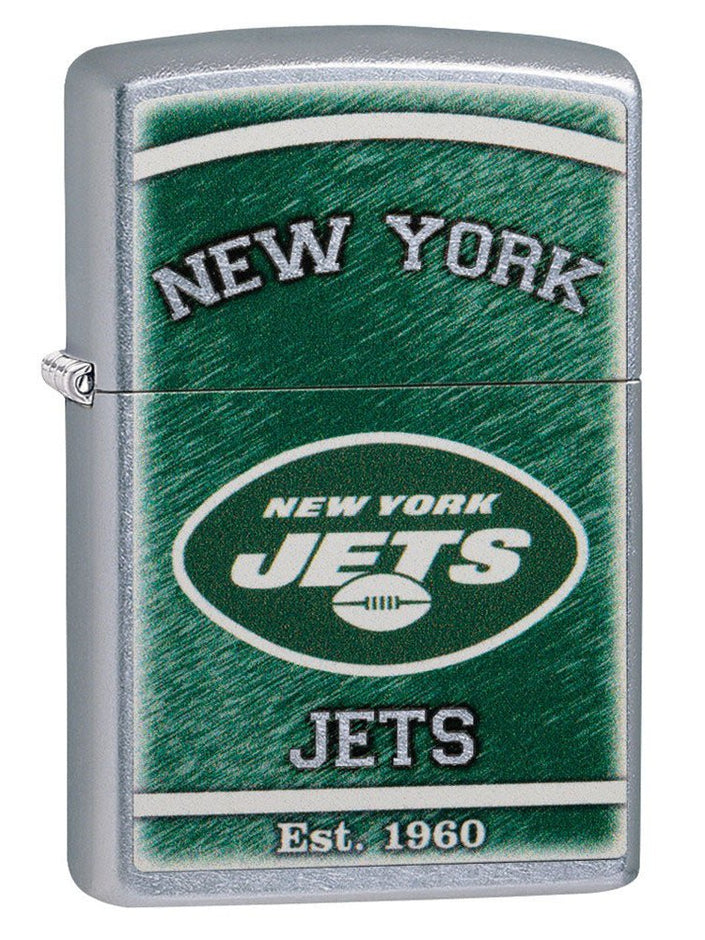 Zippo Lighter: NFL Football New York Jets - Street Chrome 29955