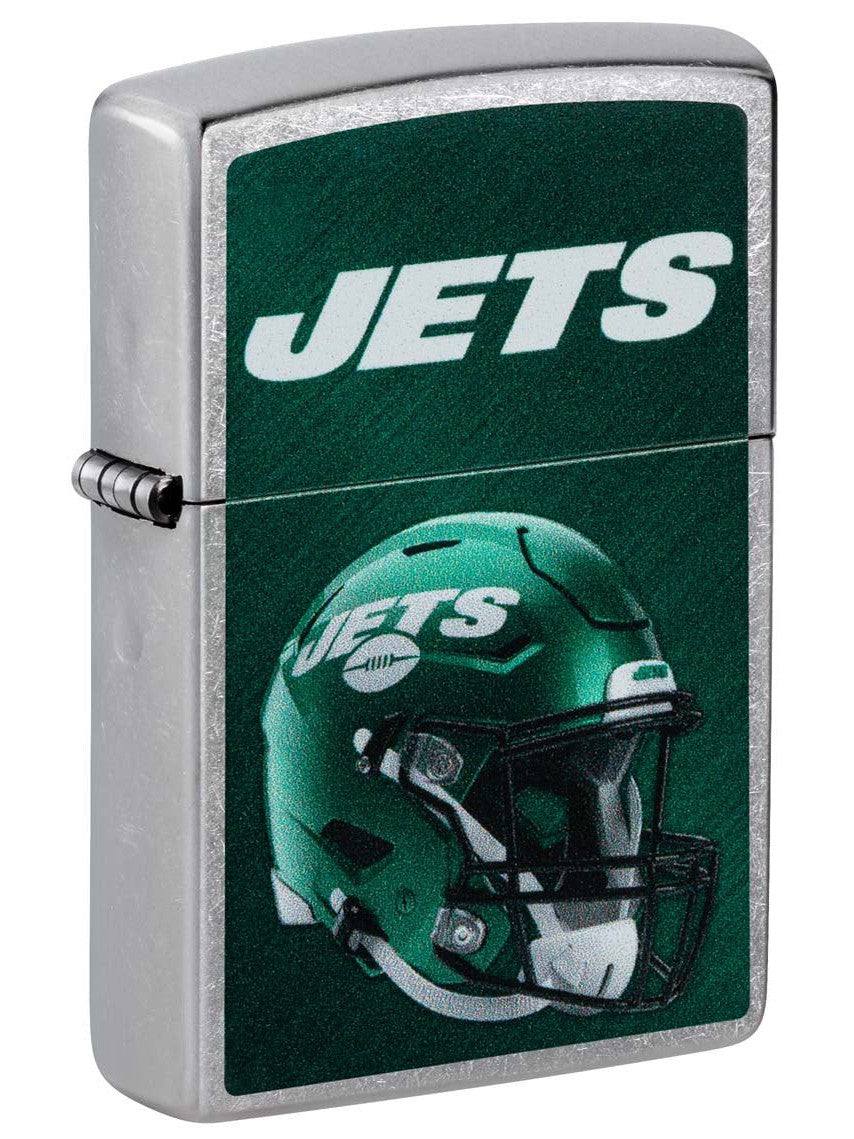 Zippo Lighter: NFL Football, New York Jets - Street Chrome 48443