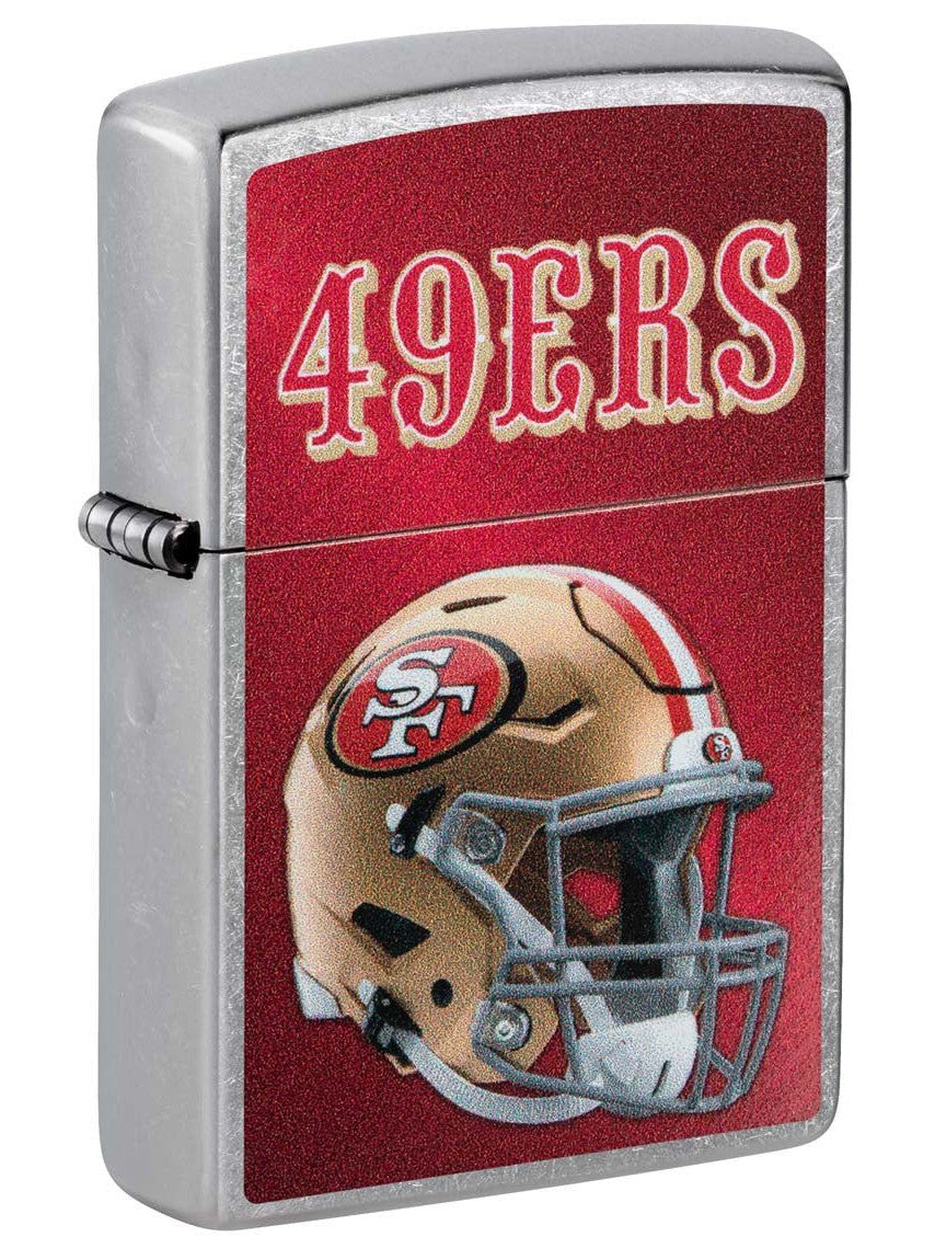 Zippo Lighter: NFL Football, San Francisco 49ers - Street Chrome 48446