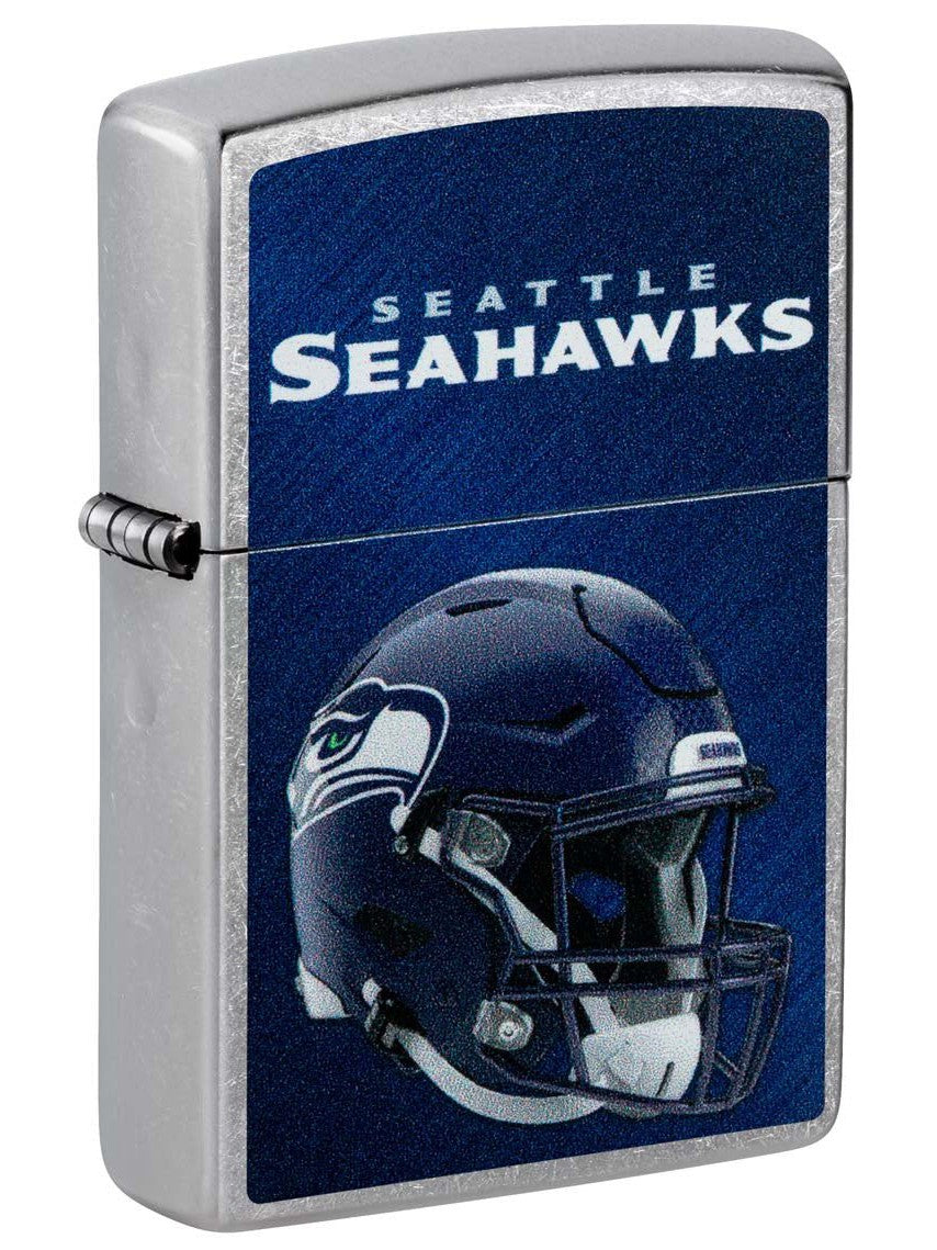 Zippo Lighter: NFL Football, Seattle Seahawks - Street Chrome 48447