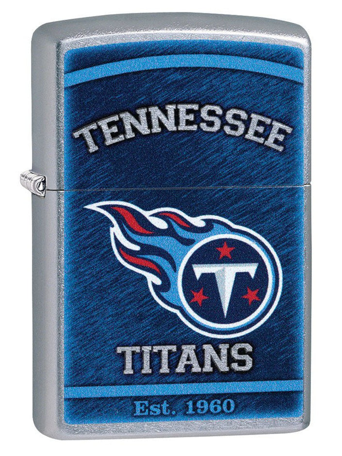 Zippo Lighter: NFL Football Tennessee Titans - Street Chrome 29962