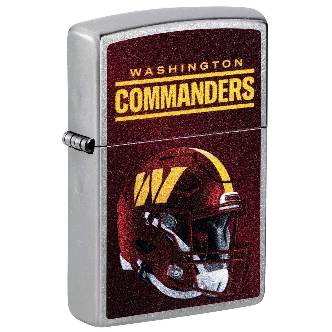 Zippo Lighter: NFL Football, Washington Commanders - Street Chrome 48450