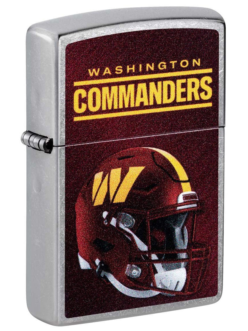 Zippo Lighter: NFL Football, Washington Commanders - Street Chrome 48450