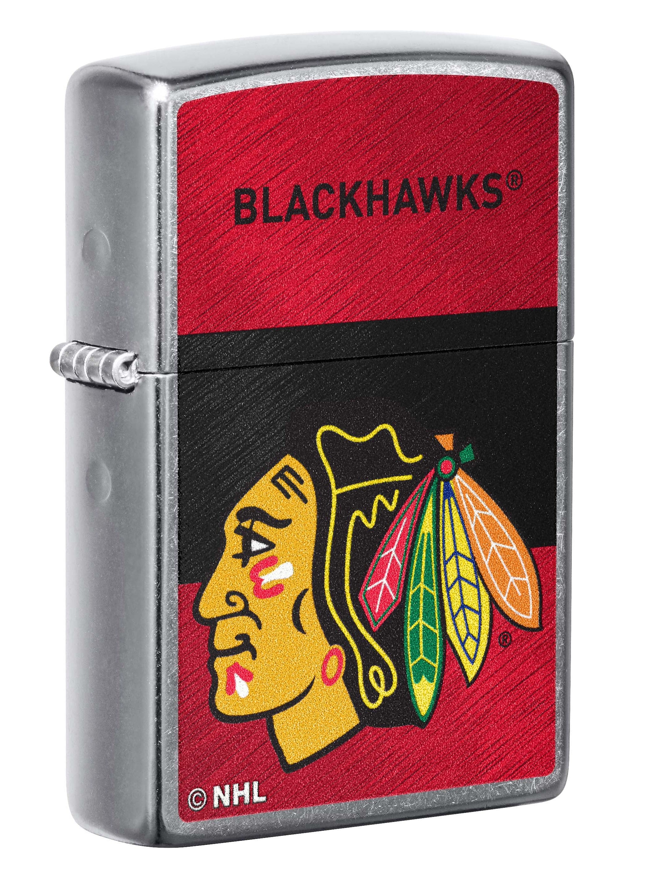 Zippo Lighter: NHL Hockey Chicago Blackhawks - Street Chrome 48034