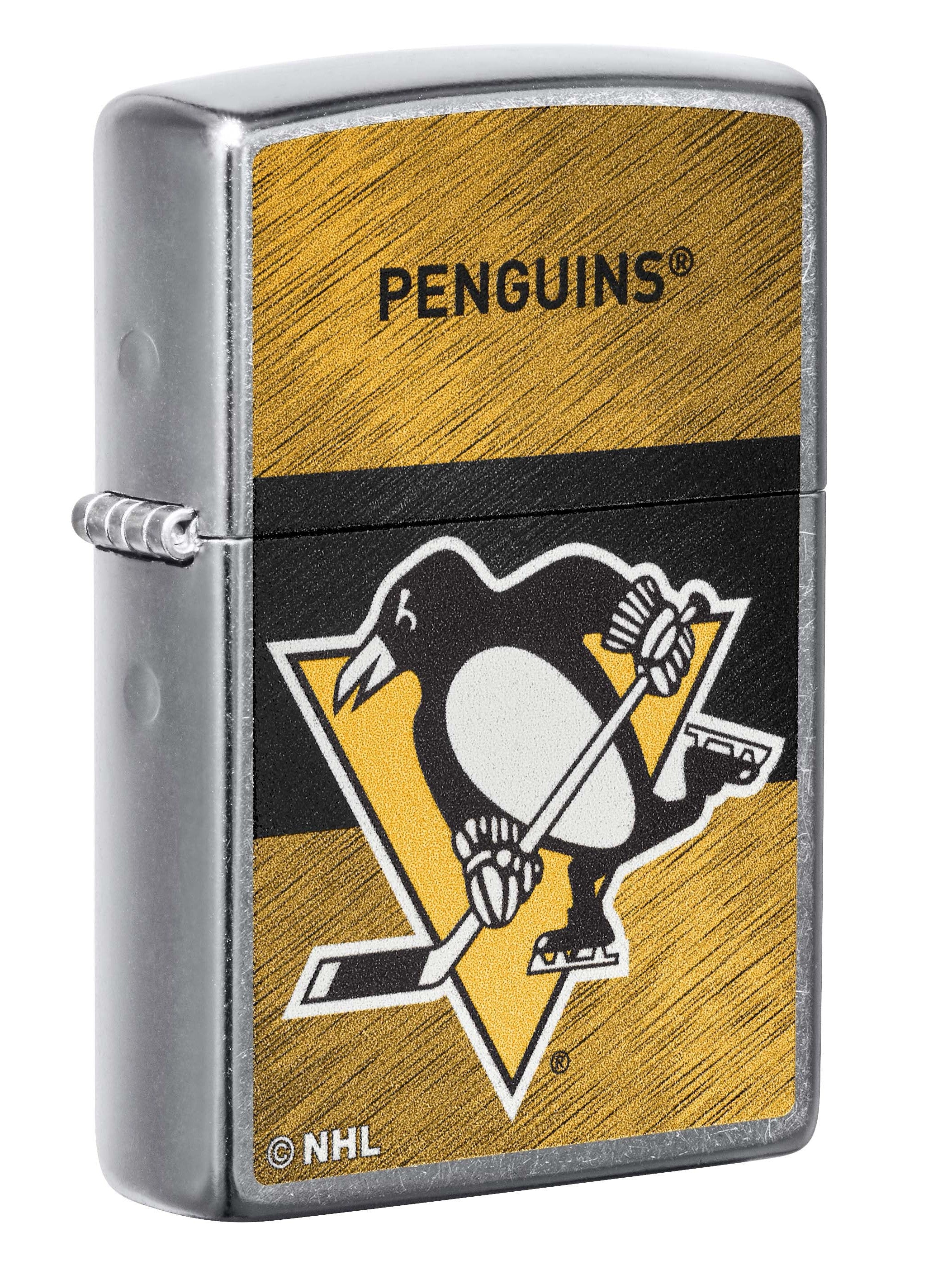 Zippo Lighter: NHL Hockey Pittsburgh Penguins - Street Chrome 48050