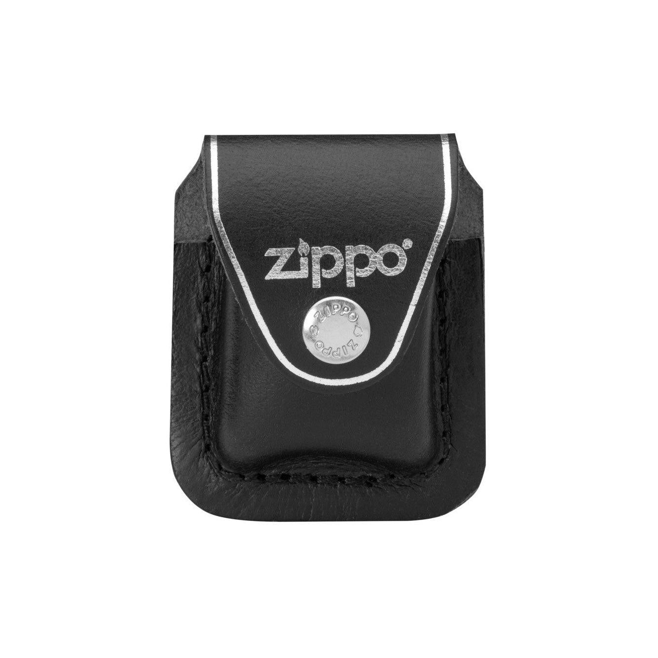 Zippo Lighter Pouch with Clip - Black LPCBK