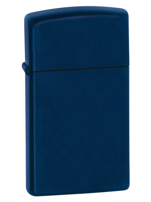 Zippo Lighter: Slim - Navy Blue Matte 1639