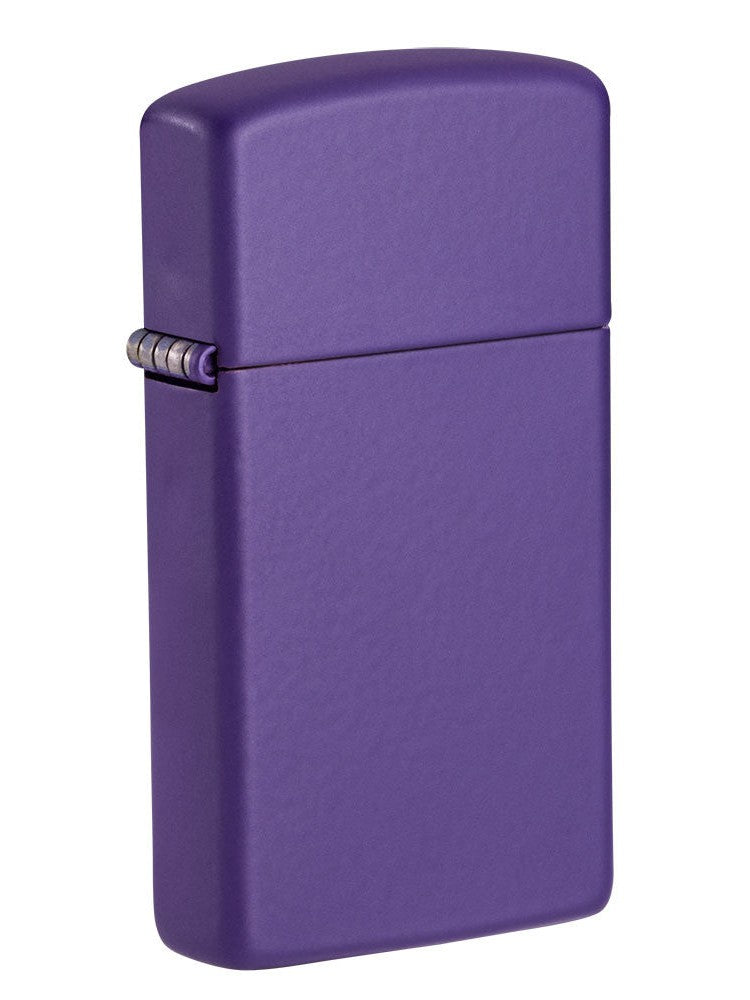 Zippo Lighter: Slim - Purple Matte 1637